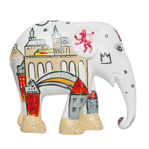 Ellie Luxembourg 3D Magnet