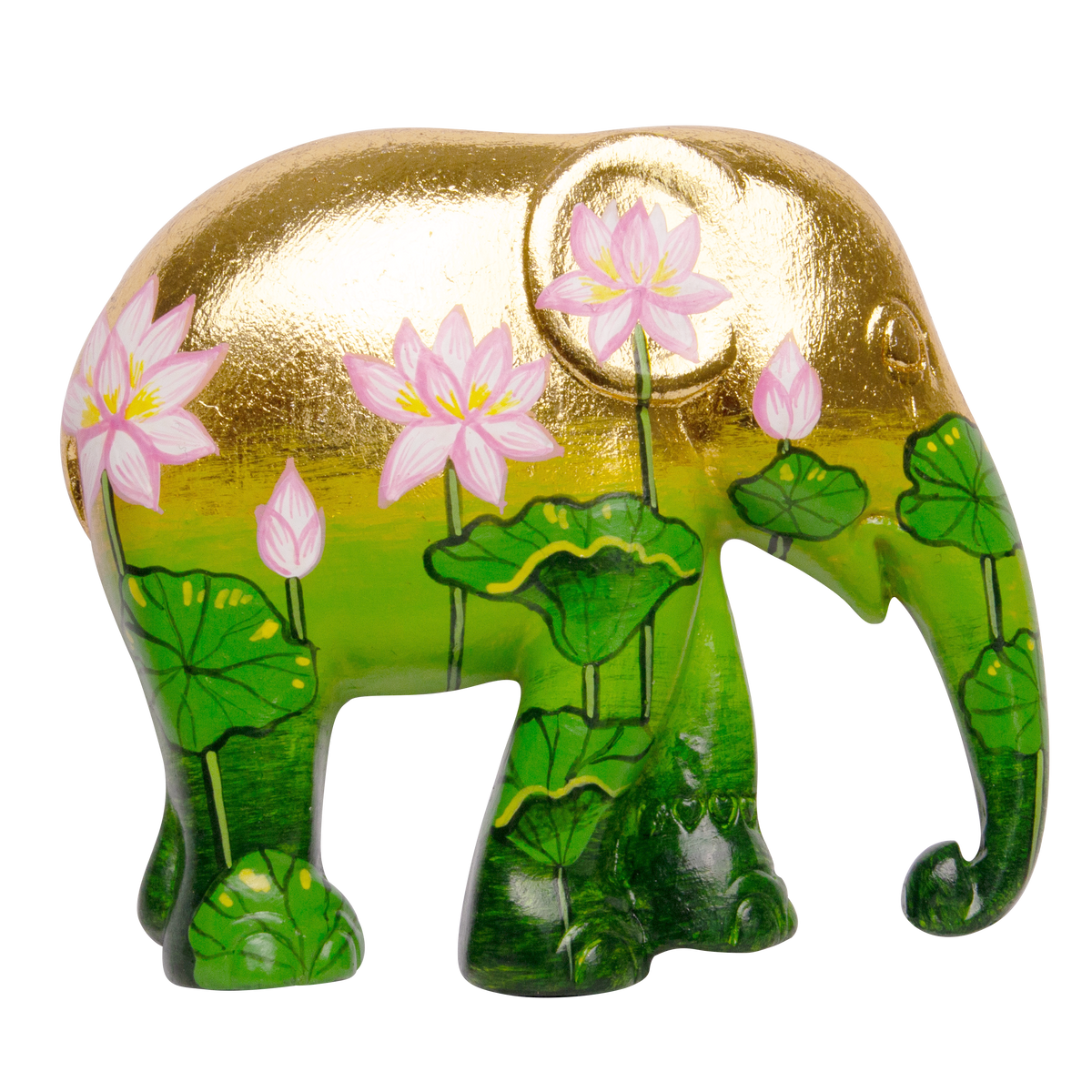 Golden Lotus 3D Magnet